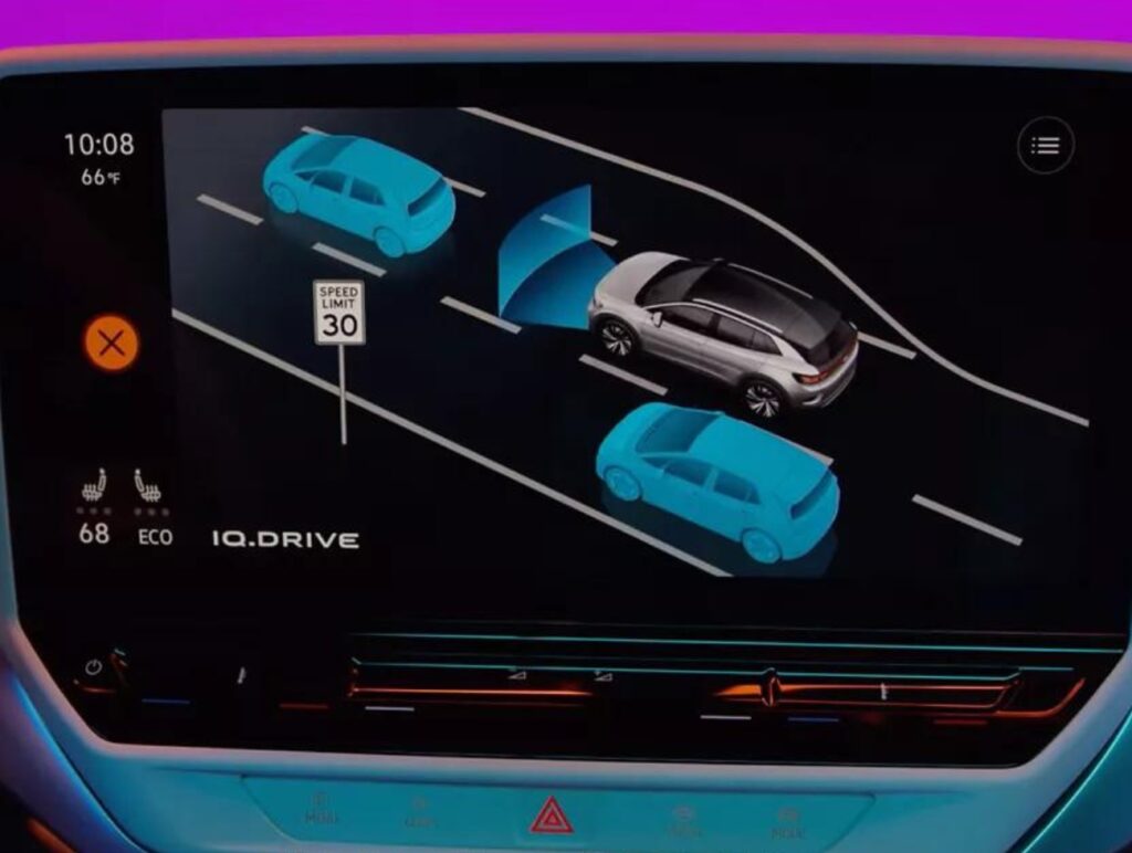 The IQ.DRIVE technologies can also help by alerting you when another vehicle may be hiding in your blind spots and helping counter-steer when necessary.